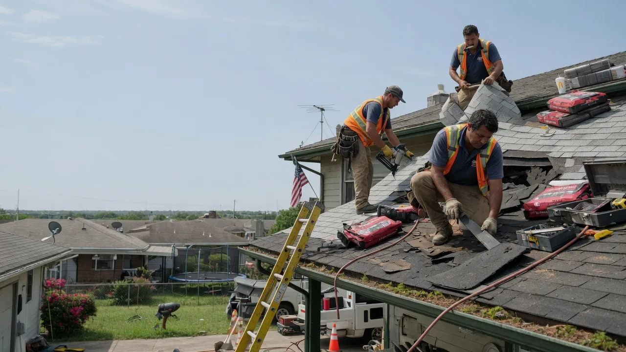 Roof Repair in Hensley, AR near me